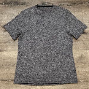 Lululemon Athletica Men’s Grey Short-Sleeve Athletic T-Shirt Size Medium 3M